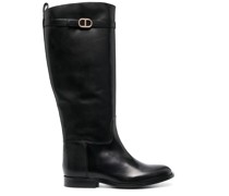 Stiefeletten mit Logo