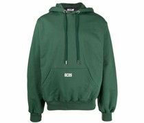 Hoodie mit Logo-Schild