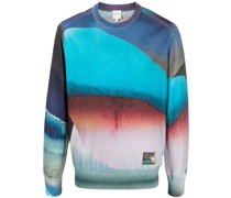 Sweatshirt in Colour-Block-Optik
