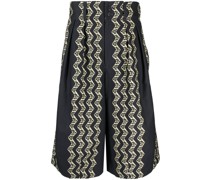 Shorts mit weitem Bein