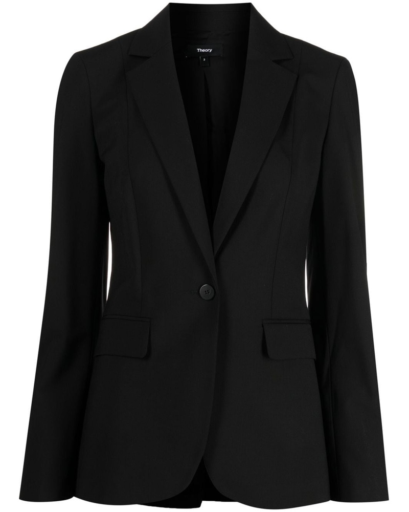 Theory Damen Einreihiger Blazer