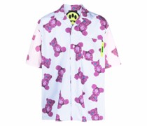 T-Shirt mit Teddy-Print