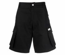 Cargo-Shorts mit Logo-Patch