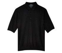 Gestricktes Poloshirt