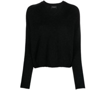 Pullover mit V-Ausschnitt
