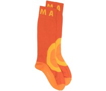 Socken mit Logo-Stickerei