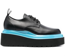 Schnürschuhe mit Plateau