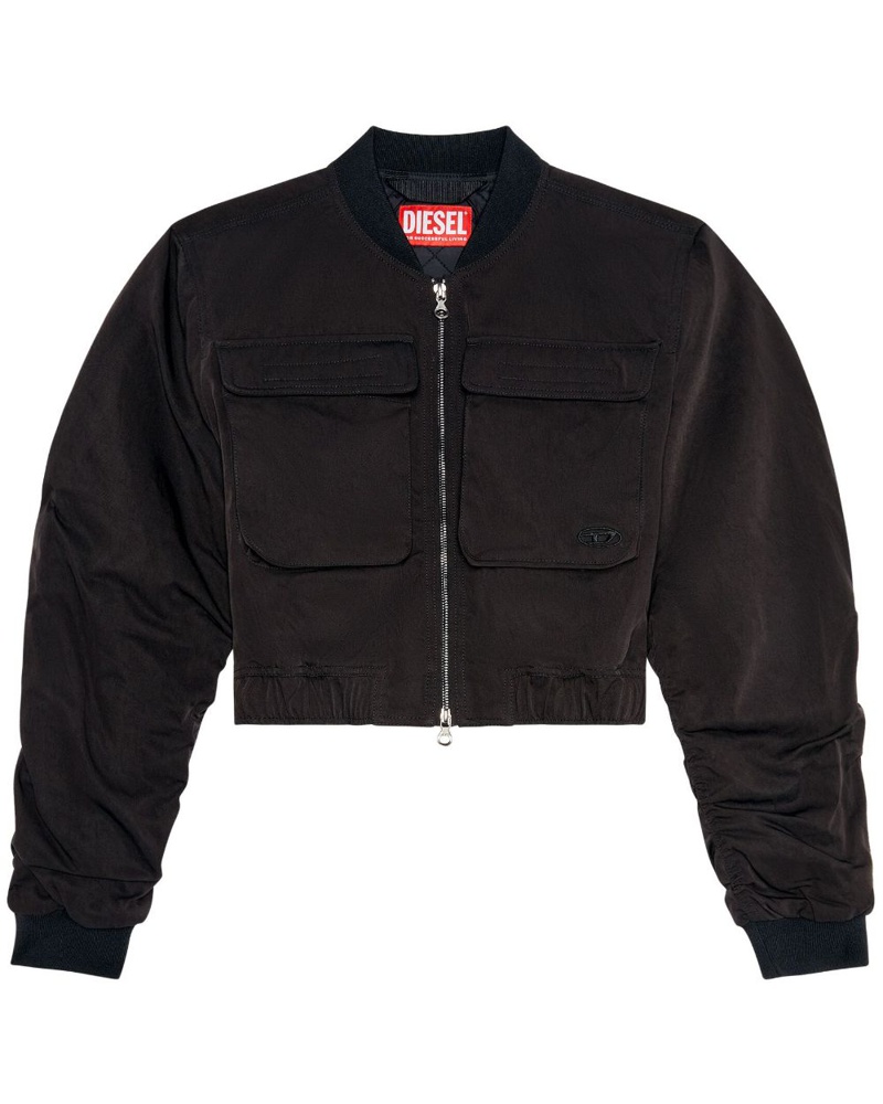 Diesel Damen Bomberjacke im Cropped-Design