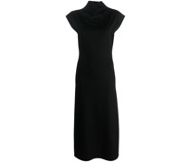 Jersey-Kleid mit V-Ausschnitt