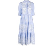 Besticktes Midikleid