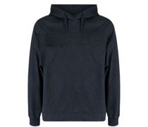 Hoodie mit Logo-Stickerei