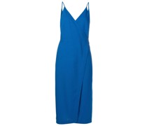 Wickelkleid mit V-Ausschnitt