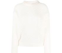 Pullover mit Zickzackmuster