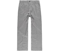 Karierte Hose mit weitem Bein