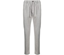 Melierte Tapered-Hose