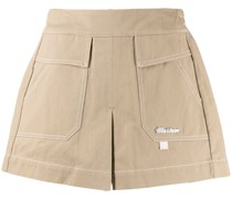 Musium Div. Shorts mit Logo-Schild