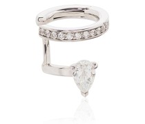 'Serti Sur Vide' Ear Cuff aus 14kt Weißgold