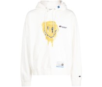 Hoodie mit Smiley-Print