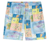 Super Bloom Grid Shorts