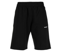 Shorts mit Wave Outline Diag-Print
