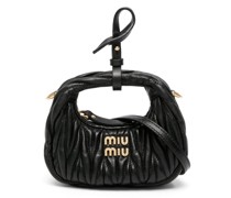 Mini Wander Matelasse-Schultertasche