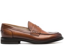 leather penny loafers
