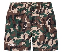 Shorts mit Camouflagemuster