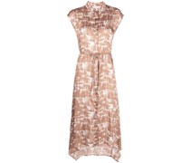 Asymmetrisches Hemdkleid