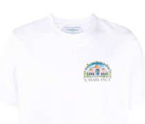 T-Shirt aus Bio-Baumwolle mit Print