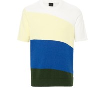 striped terry-cloth T-shirt
