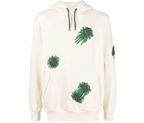Hoodie mit Blumen-Print