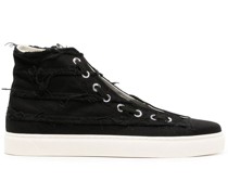 High-Top-Sneakers mit Reißverschluss
