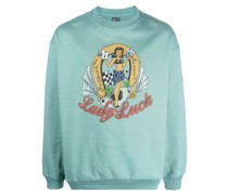 Sweatshirt mit grafischem Print