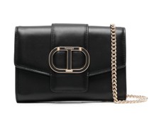 Clutch mit Logo-Schild