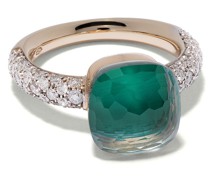 18kt 'Nudo' Rot- und Gelbgoldring mit Diamant