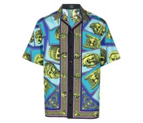 Medusa-pattern print shirt