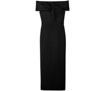 Schulterfreies Midikleid