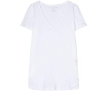 V-neck organic cotton T-shirt