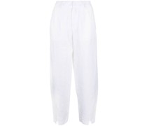 Leinenhose mit geradem Bein
