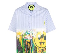 Hemd mit Alien-Print