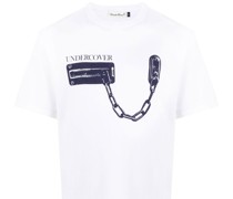 T-Shirt mit Lock-Motiv