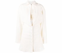 Langärmeliges Hemdkleid