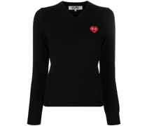 Pullover mit Herz-Print