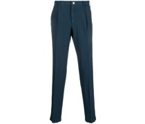 straight-leg turn-up chino trousers
