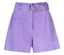 Shorts aus Wildleder