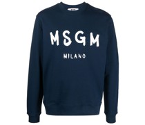 Sweatshirt mit Logo-Print