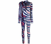 Jumpsuit mit Animal-Print