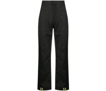 Straight-Leg-Hose mit Logo