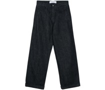 Oxford cotton jeans