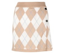 Minirock mit Argyle-Muster